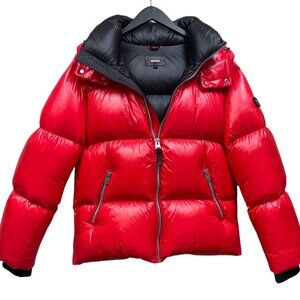 Mackage Kent Lustrous Light Down Jacket sz 42